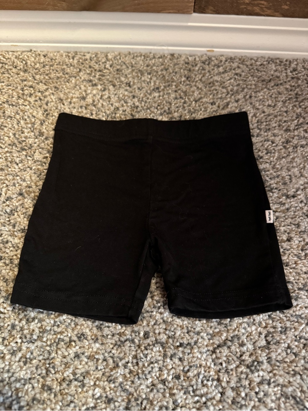 Little Sleepies Black Bike Shorts